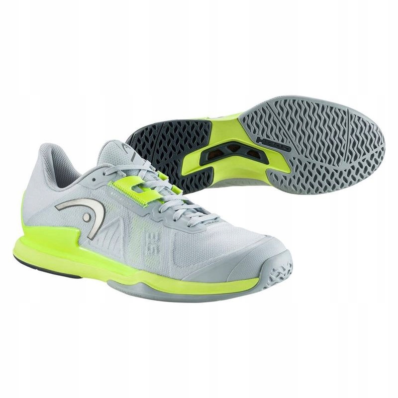 Tenisové Boty Head Sprint Pro 3.5 Grey/yellow Men 45