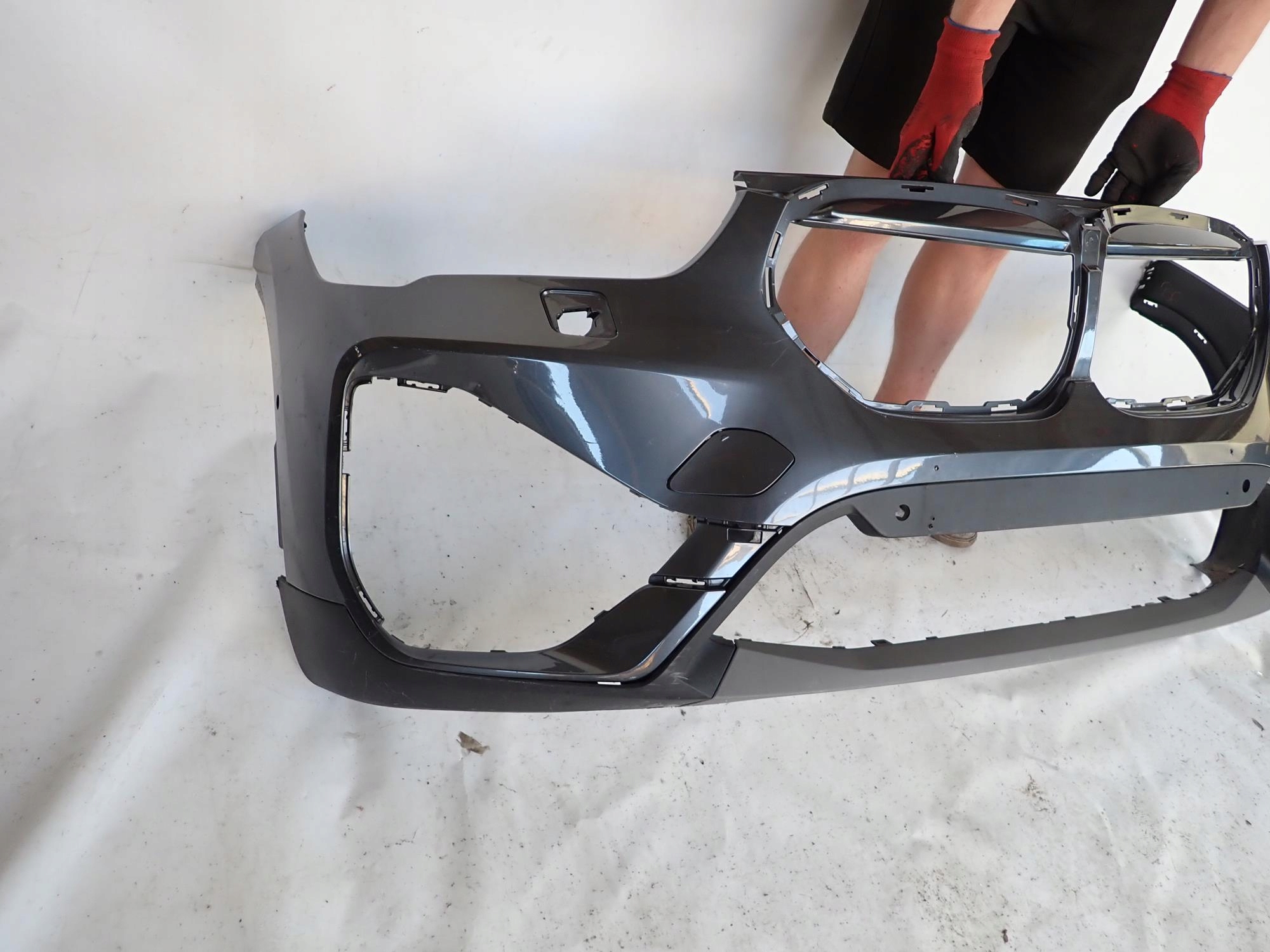 BMW X1 F48 LCI LIFT 19-22 bumper front front washer PDC