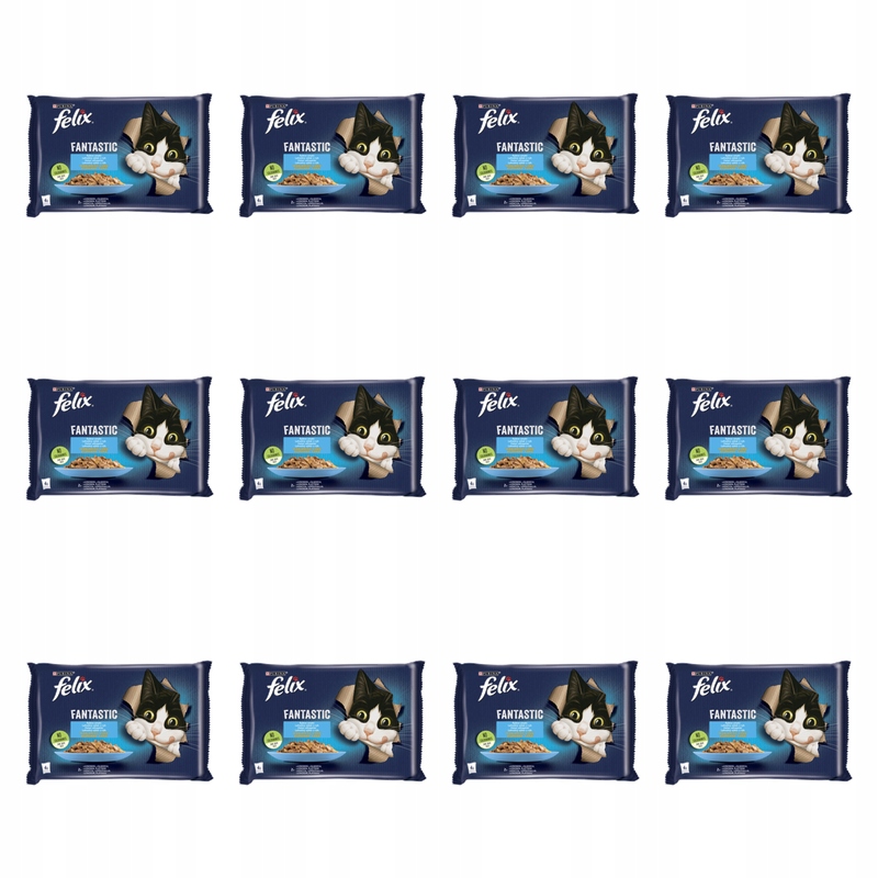 Felix Fantastic Mp Losos, Plachta 4x85g 340g X12