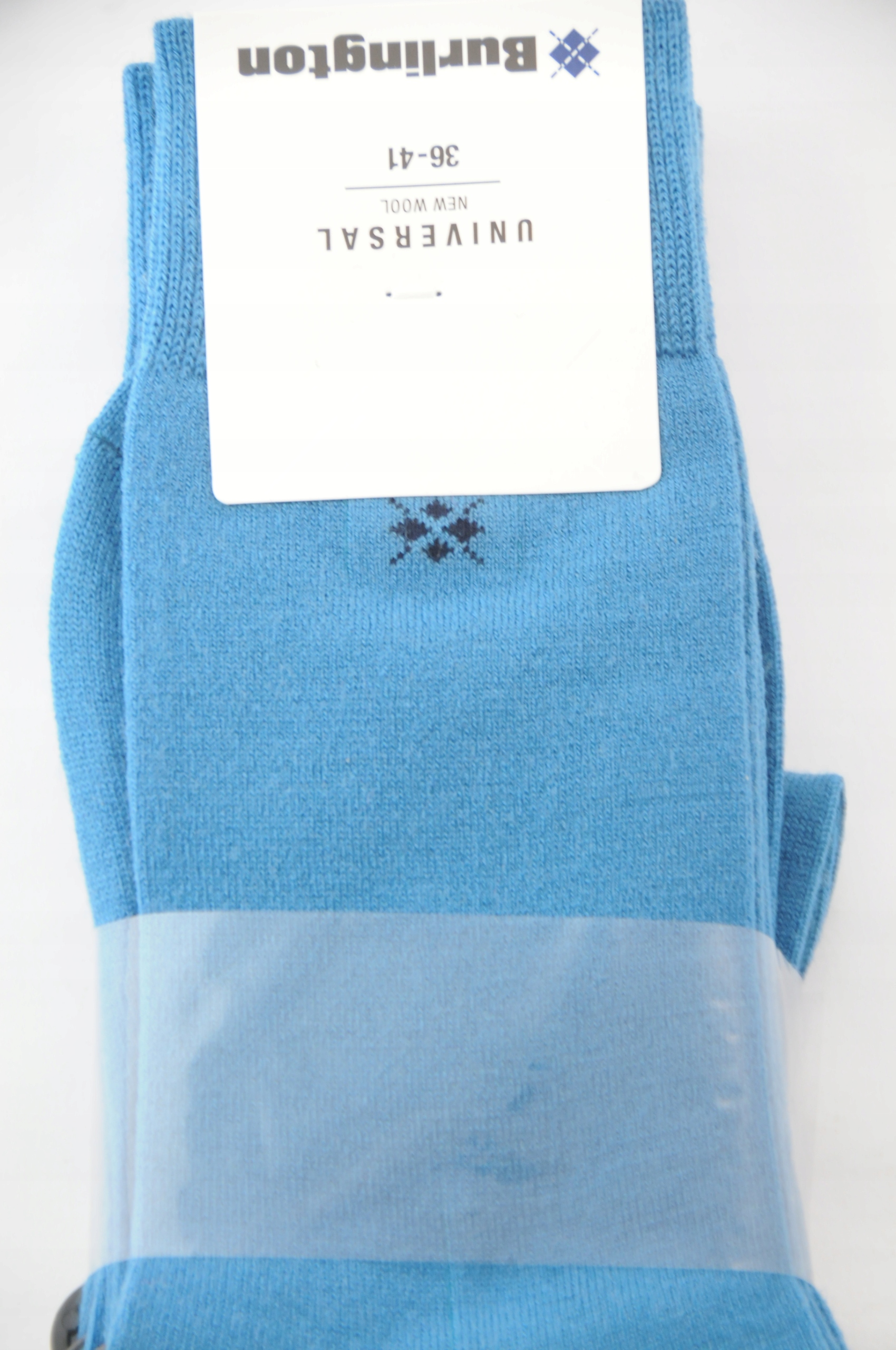 

Skarpety Dams Burlingt Wool Wełna 98% Niebie 35-41
