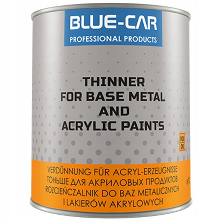 BLUE CAR rozcieńczalnik rozpuszczalnik 1L