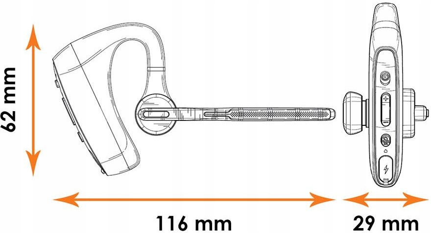 Uniwersalna sluchawka Bluetooth do telefonu Q16 Producent code Q16