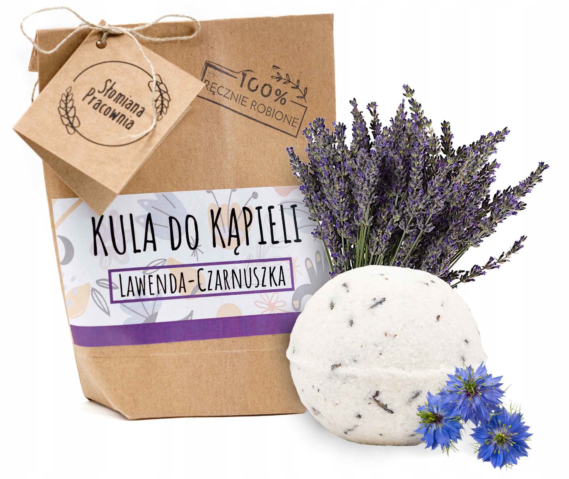 ZESTAW KULE DO KĄPIELI MUSUJĄCA KULA NATURALNE Opakowanie kartonik