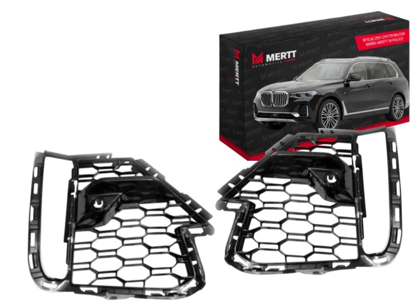 Sada Bmw X7 G07 2019- m balíček Atrapa V Nárazníku S Otvorem Pro Pdc L+p