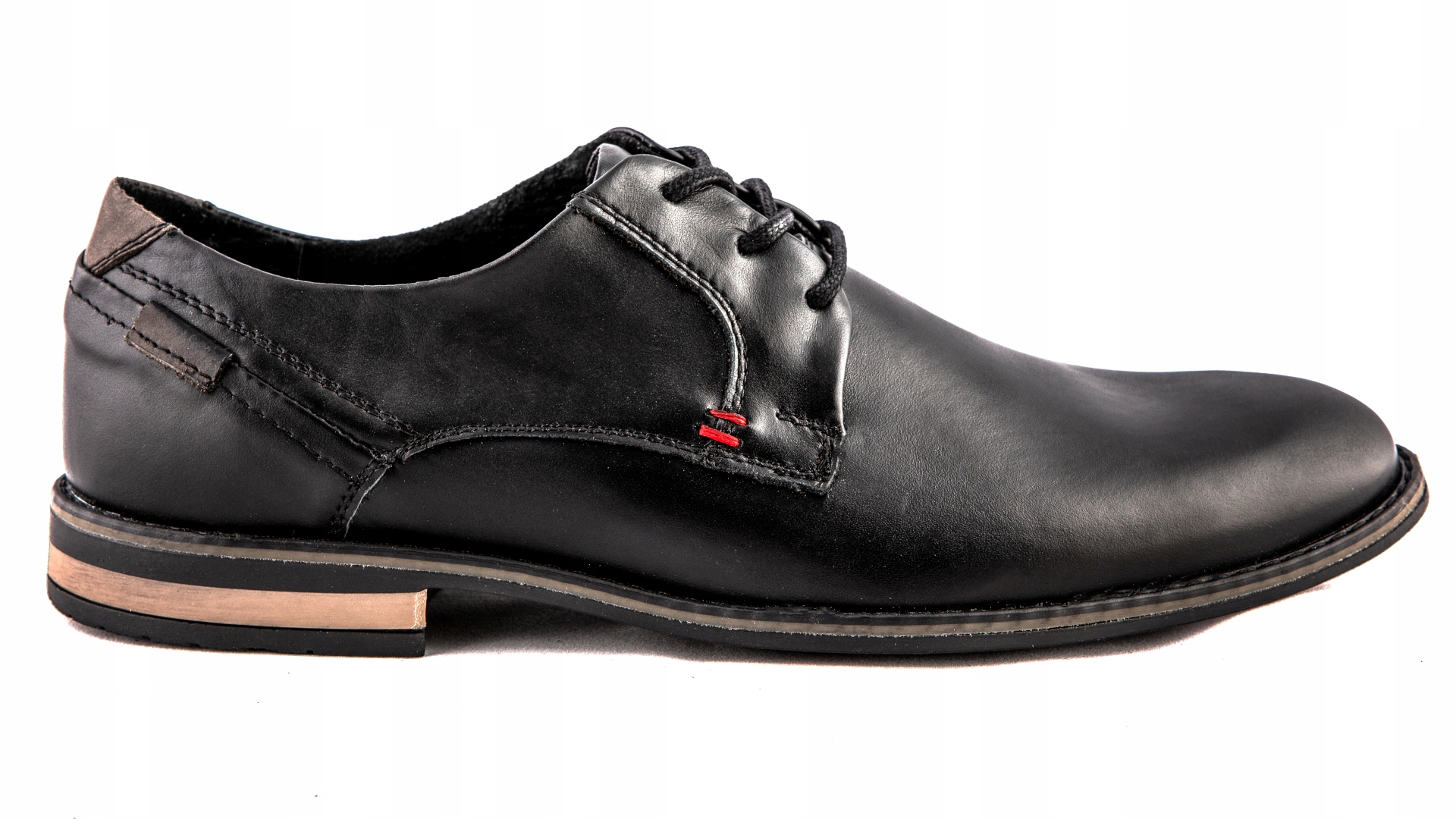 

Półbuty męskie Polskie eleganckie buty skórzane 45