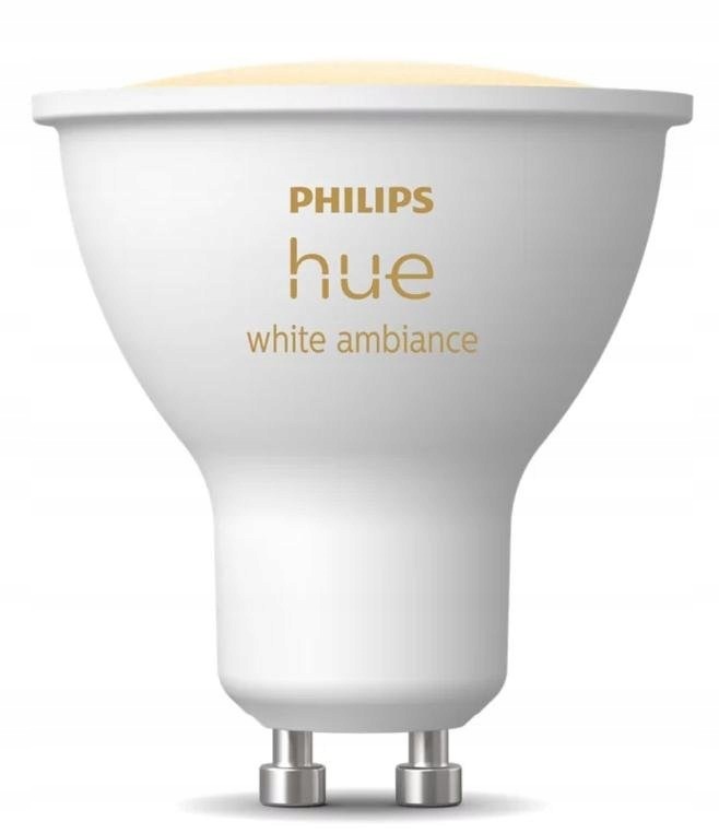 Inteligentna żarówka Led Philips Hue White Ambiance GU10 400 lm 1 sztuka