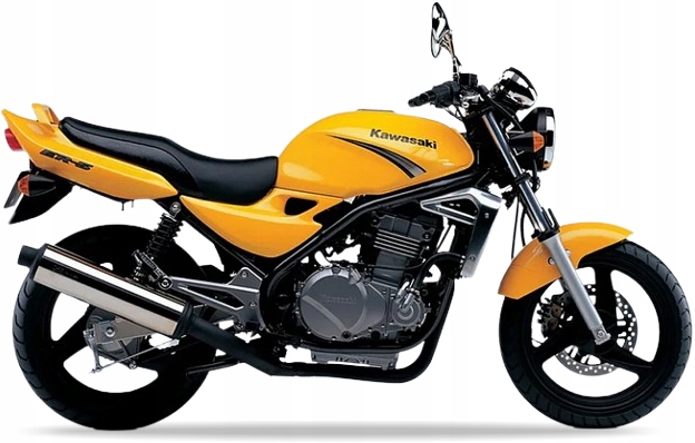 Samolepky Na Motocykl Juula Pro Kawasaki Er 5 2003-2004 Žluté 1B