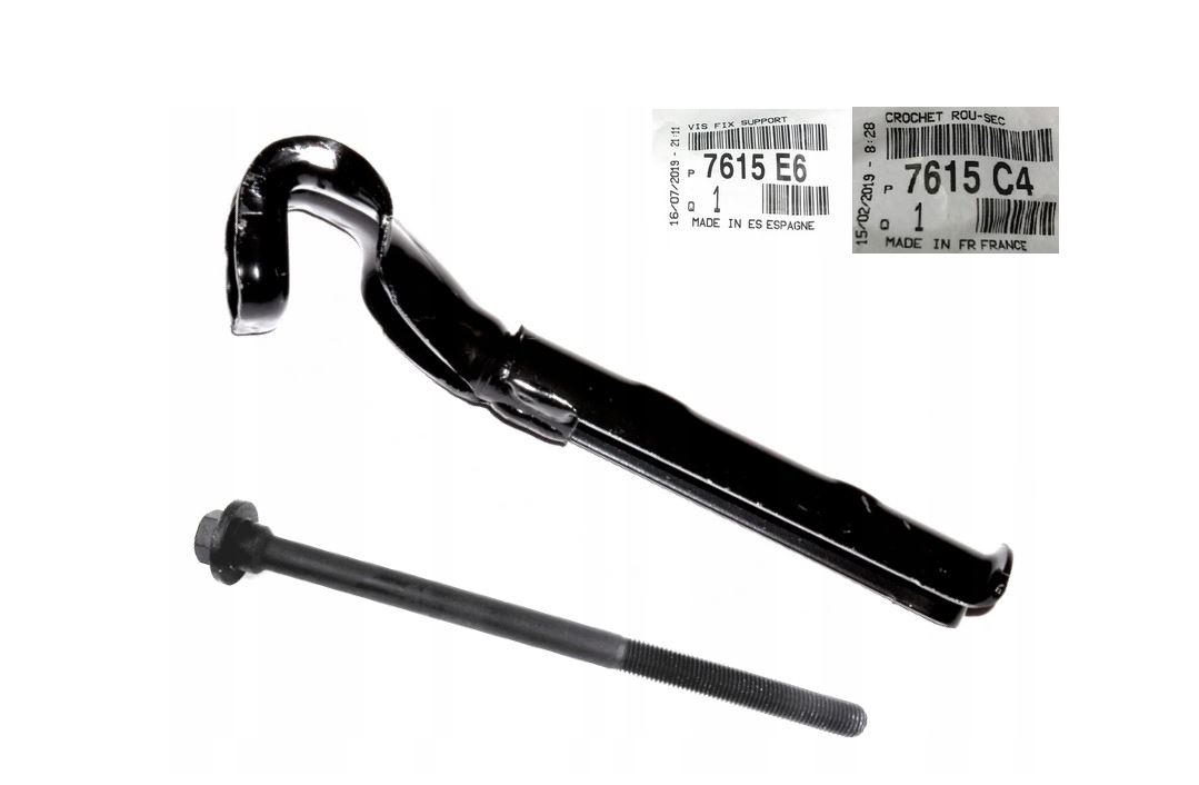 ZACZEP ŚRUBA WINDA KOŁA ZAPASOWEGO PARTNER BERLINGO 08- ORYG Numer katalogowy części 7615C4