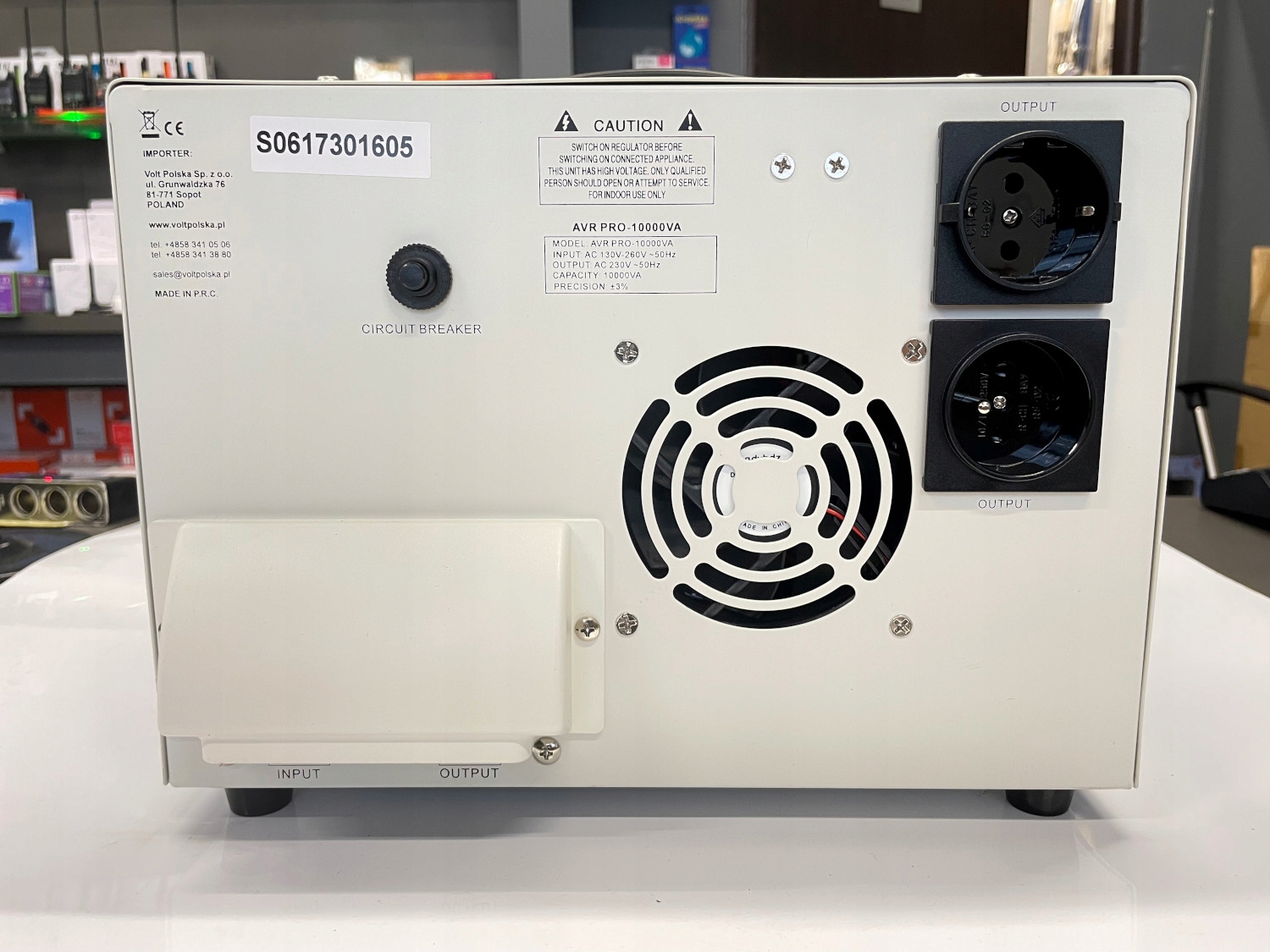 STABILIZATOR NAPIĘCIA SIECIOWEG PRO 10KW avr автомат . стабилизатор ...