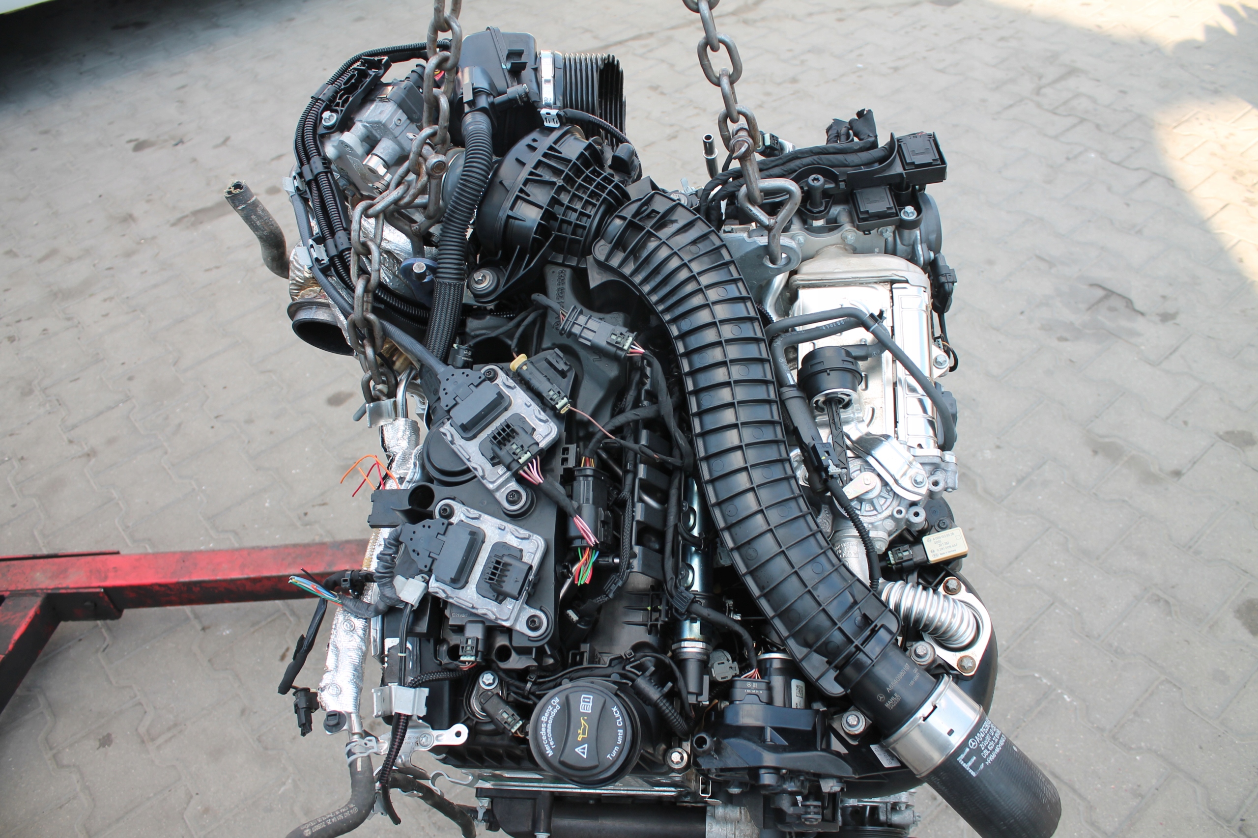 engine complete MERCEDES GLA GLB A B CLA 654920 POPRZECZNY 12TYS KM