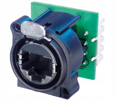 Neutrik NE8FAV-YK panelowe złącze EtherCON RJ45