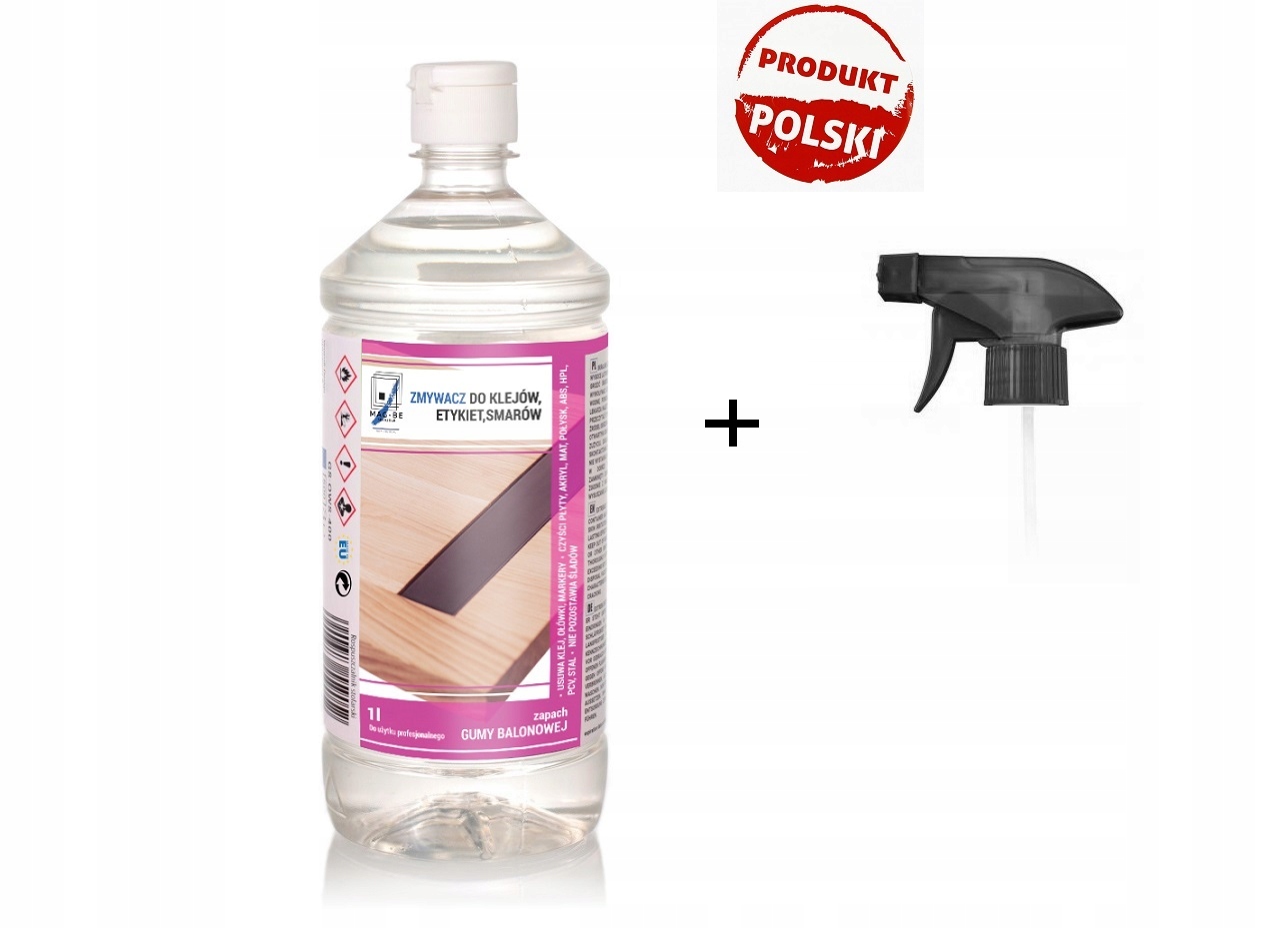 

Zmywacz dla Stolarzy 1000ml Guma Balonowa+trigger