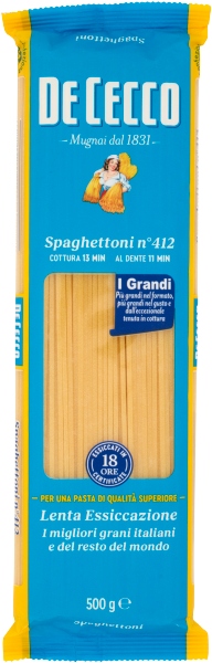 Levně 6X Pasta Di Semola Spaghettoni n.412 500gr opk De Cecco