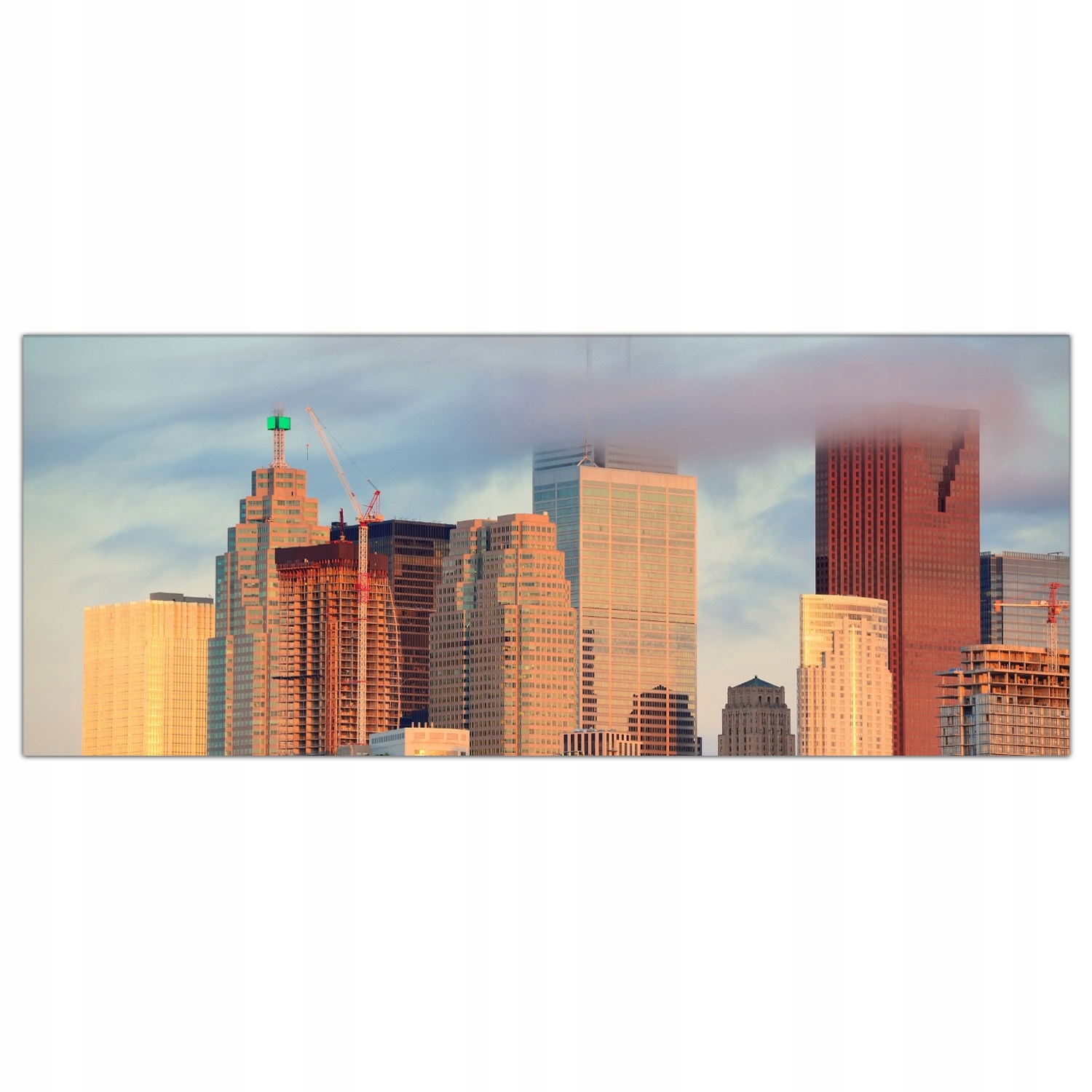 

Obraz na szkle Foto Toronto Wschód Słońca 125x50
