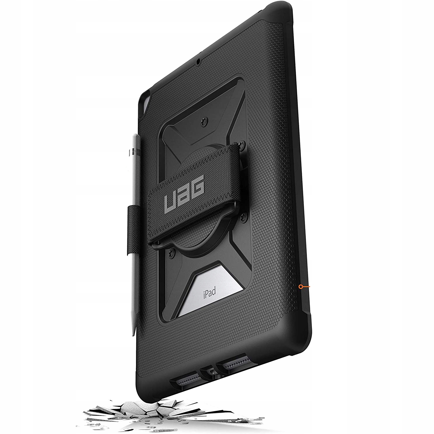 Pouzdro Uag pro iPad 10.2 7/8/9 gen, pouzdro s držákem na ruku