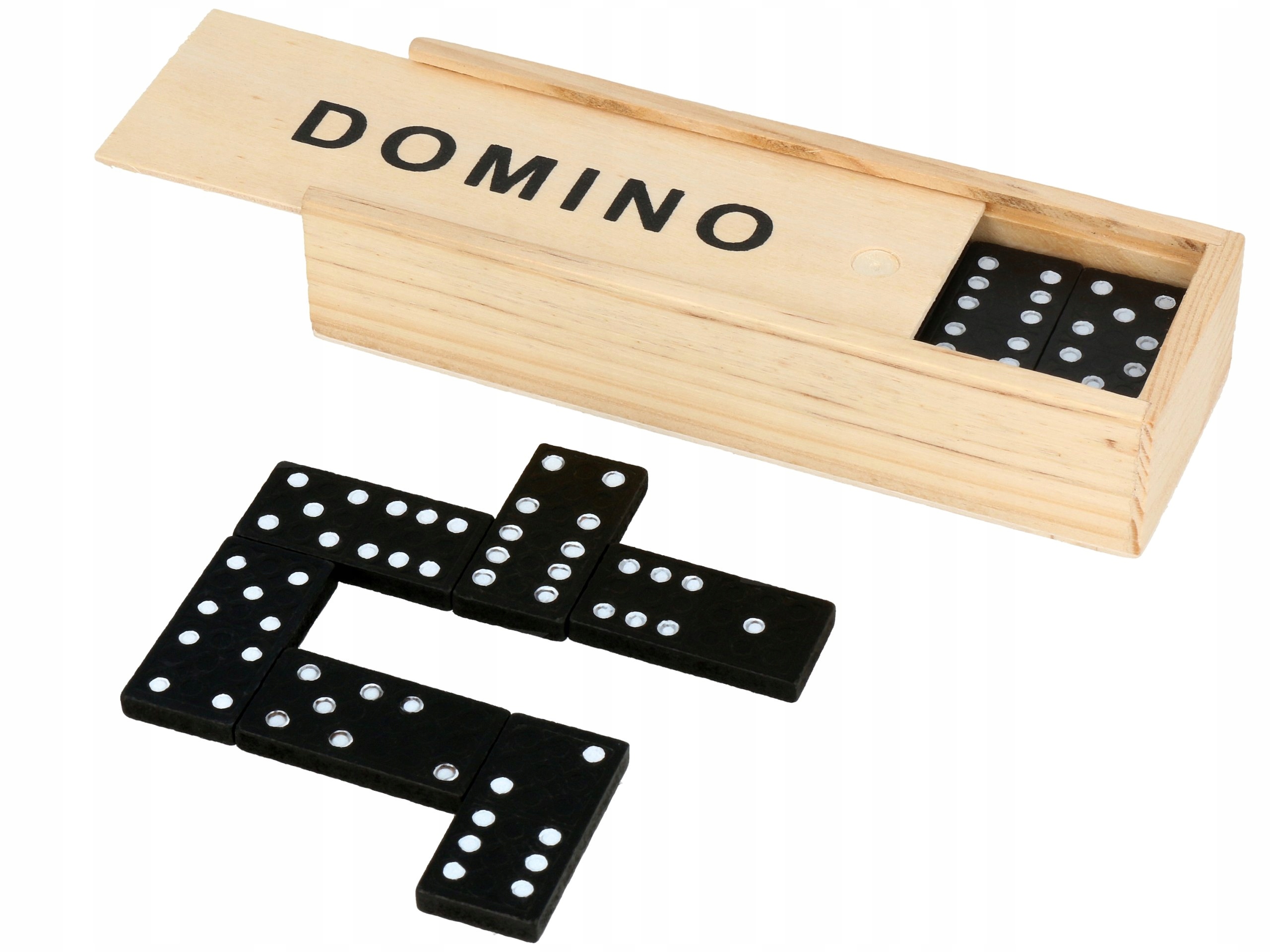 DOMINO DREWNIANE GRA w PUDEŁKU 28 ELEMENTÓW Nazwa Domino