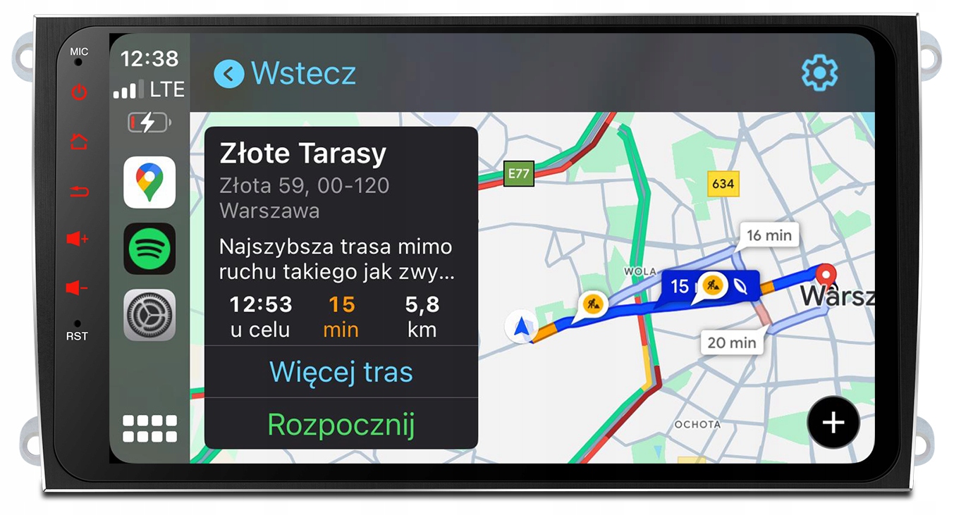 Porsche Cayenne Nejnovější Android Carplay Navigace Rádio