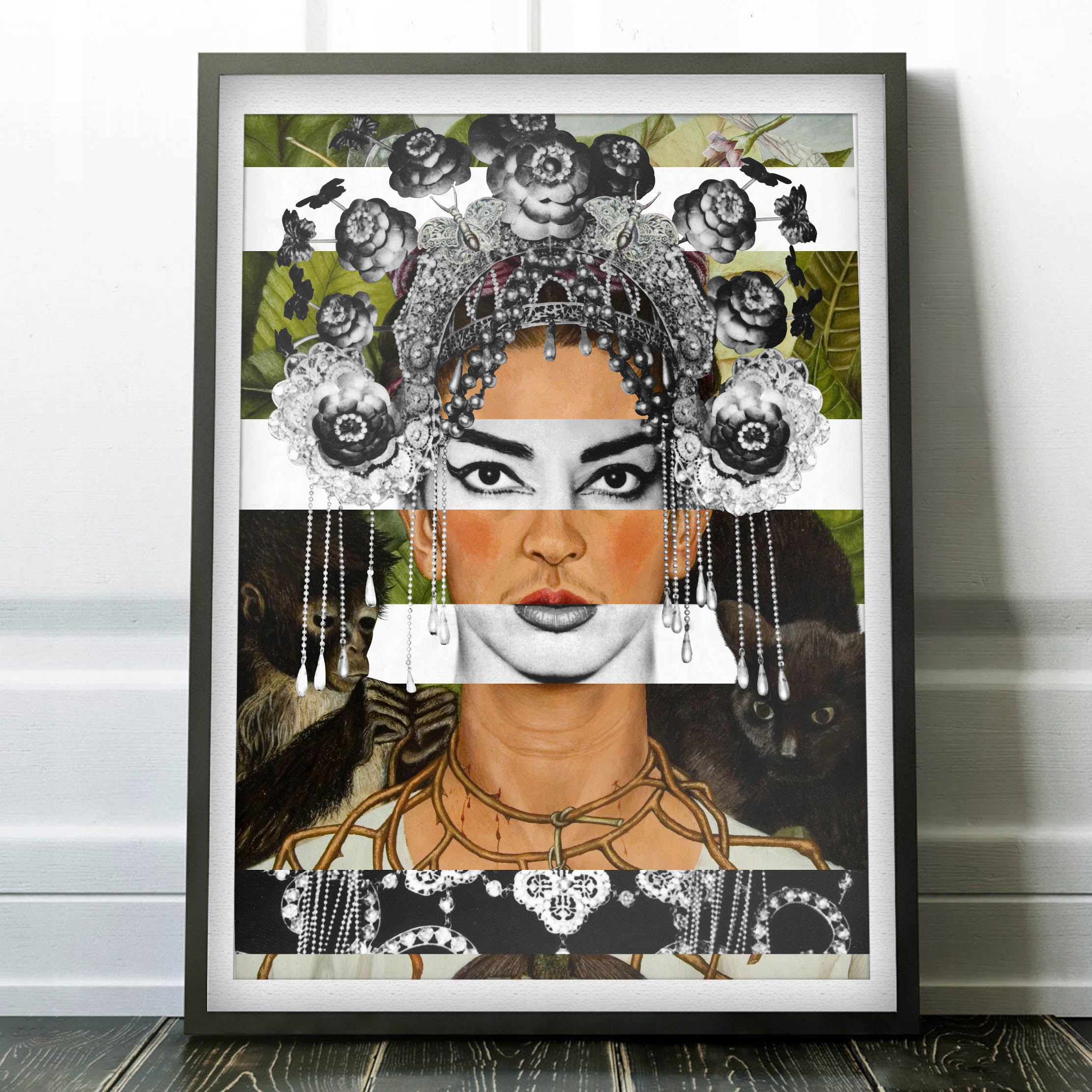 Plakat Frida Kahlo|Maria Callas 30x40 cm