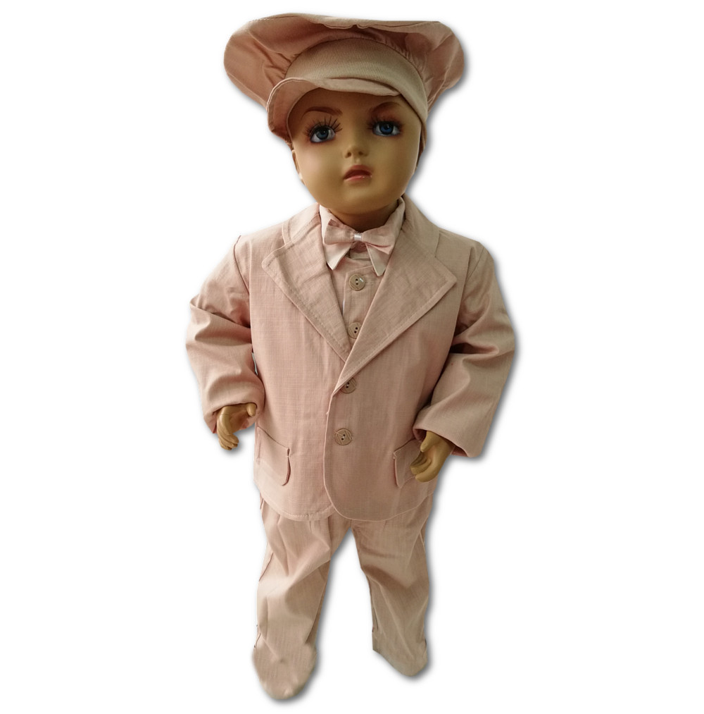 Garniturek do chrztu letni 6 -el. 68 cm Zwężony