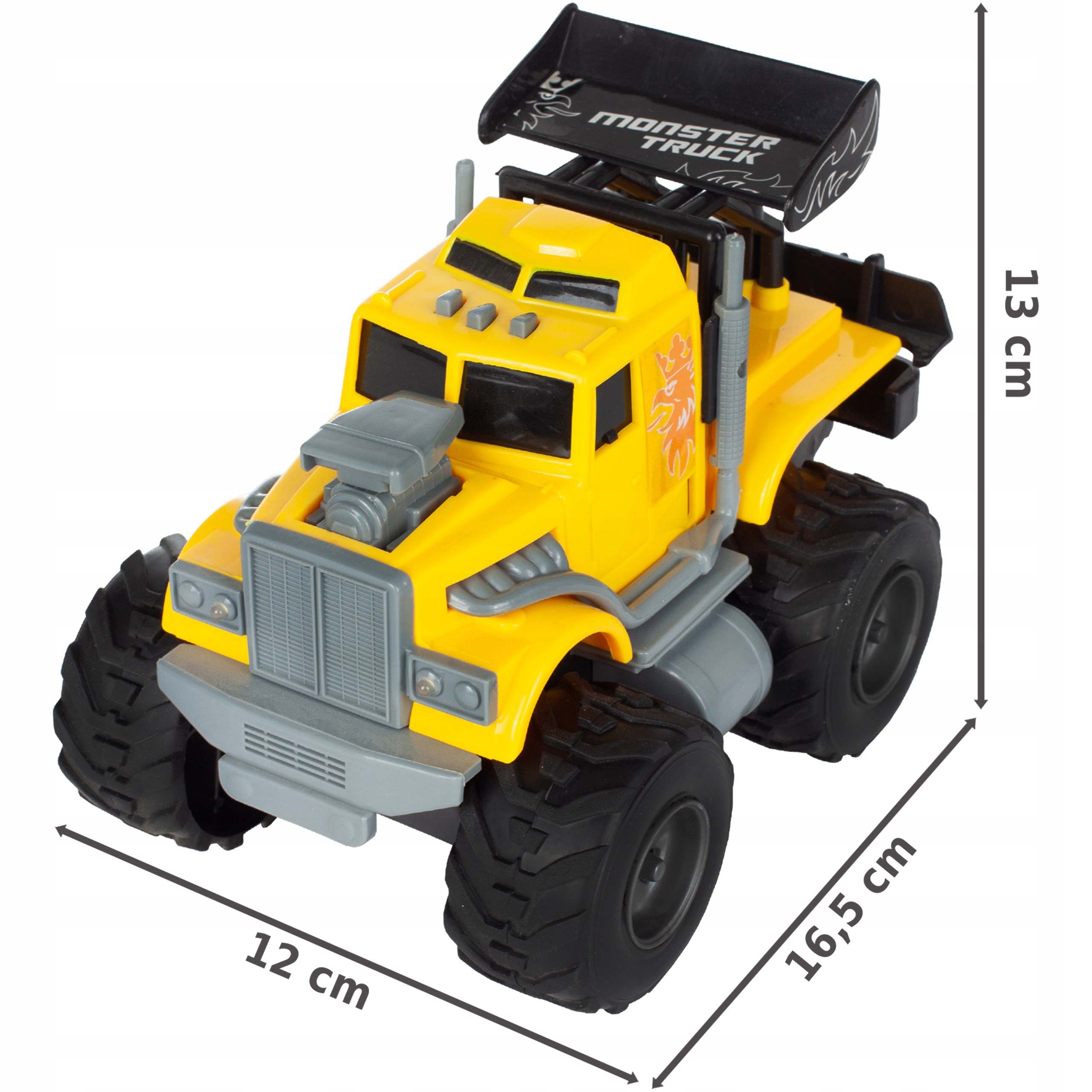 AUTO TERENOWE MONSTER TRUCK 1:16 ŚWIATŁO DŹWIĘK EAN (GTIN) 5901924223597