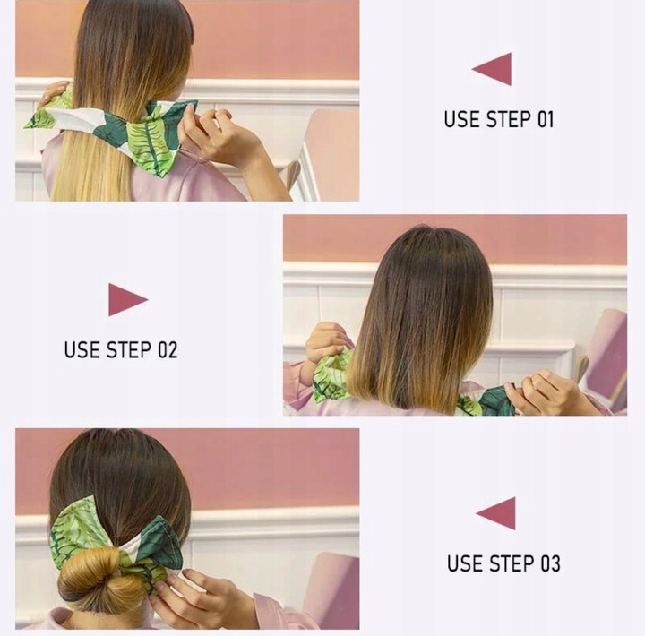 Lucy twister do włosów koka kolor granatowy Marka Inna marka