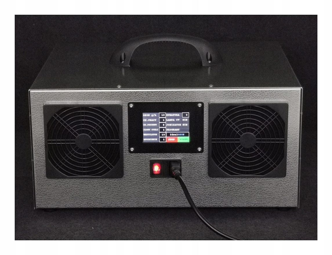 Ozonator regul. 6-60g HYBRYDA kwarcowa NOWOŚĆ Marka idealOZON