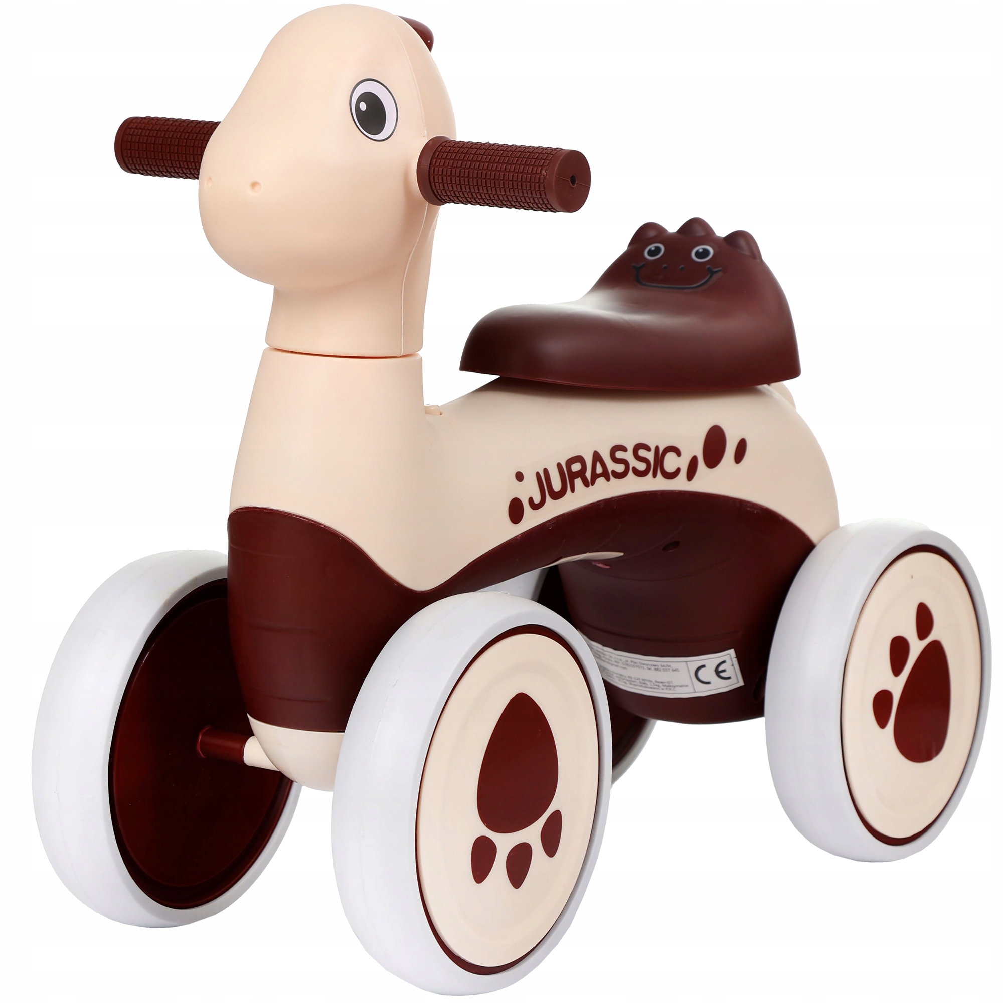 Jeździk pchacz rowerek biegowy dla dzieci lekki chodzik autko led 3w1