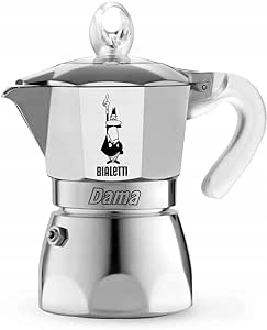 Kávovar Bialetti Dáma Pure Ice 160 ML 3 Šálky Ľadu Strieborný 100 % Taliansky