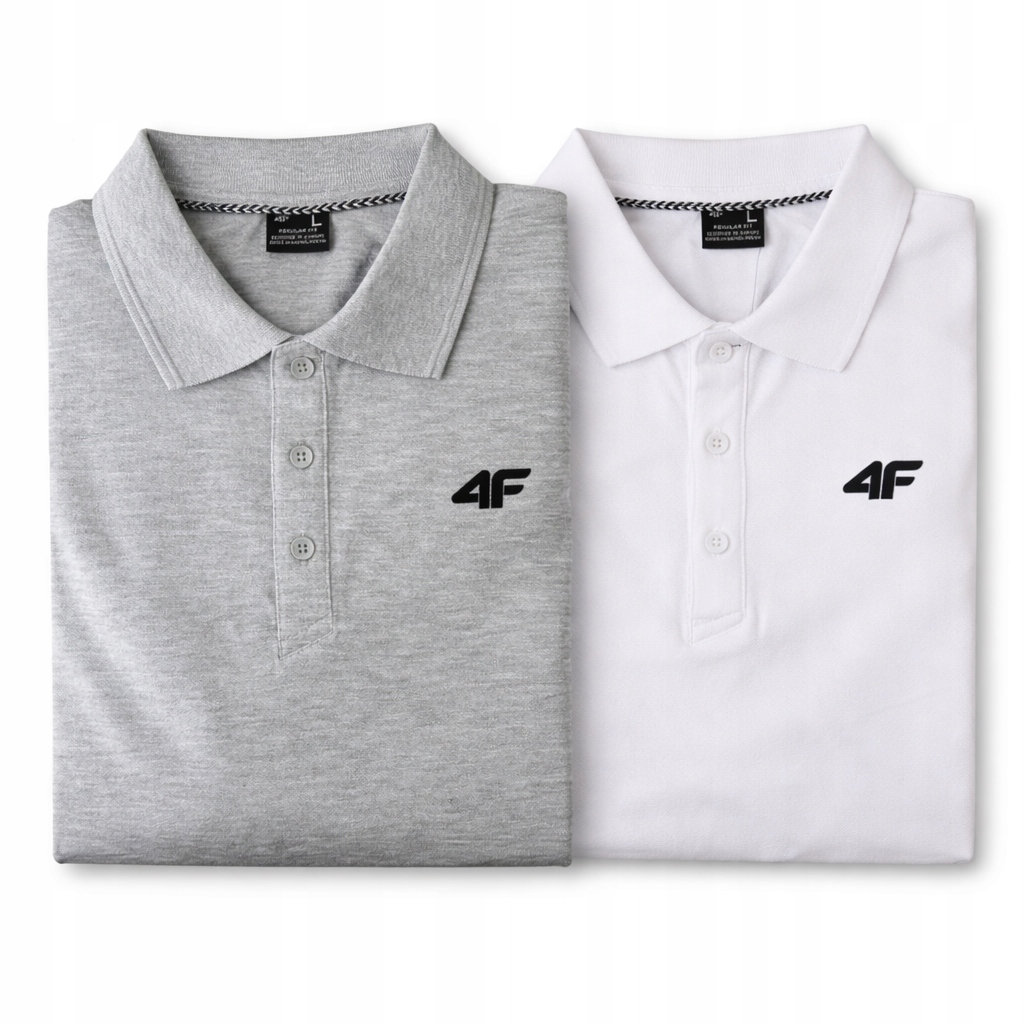 Komplet Triček Polo 4F Pánské Tričko Sada 2 Kusů 3XL M0771 SS26