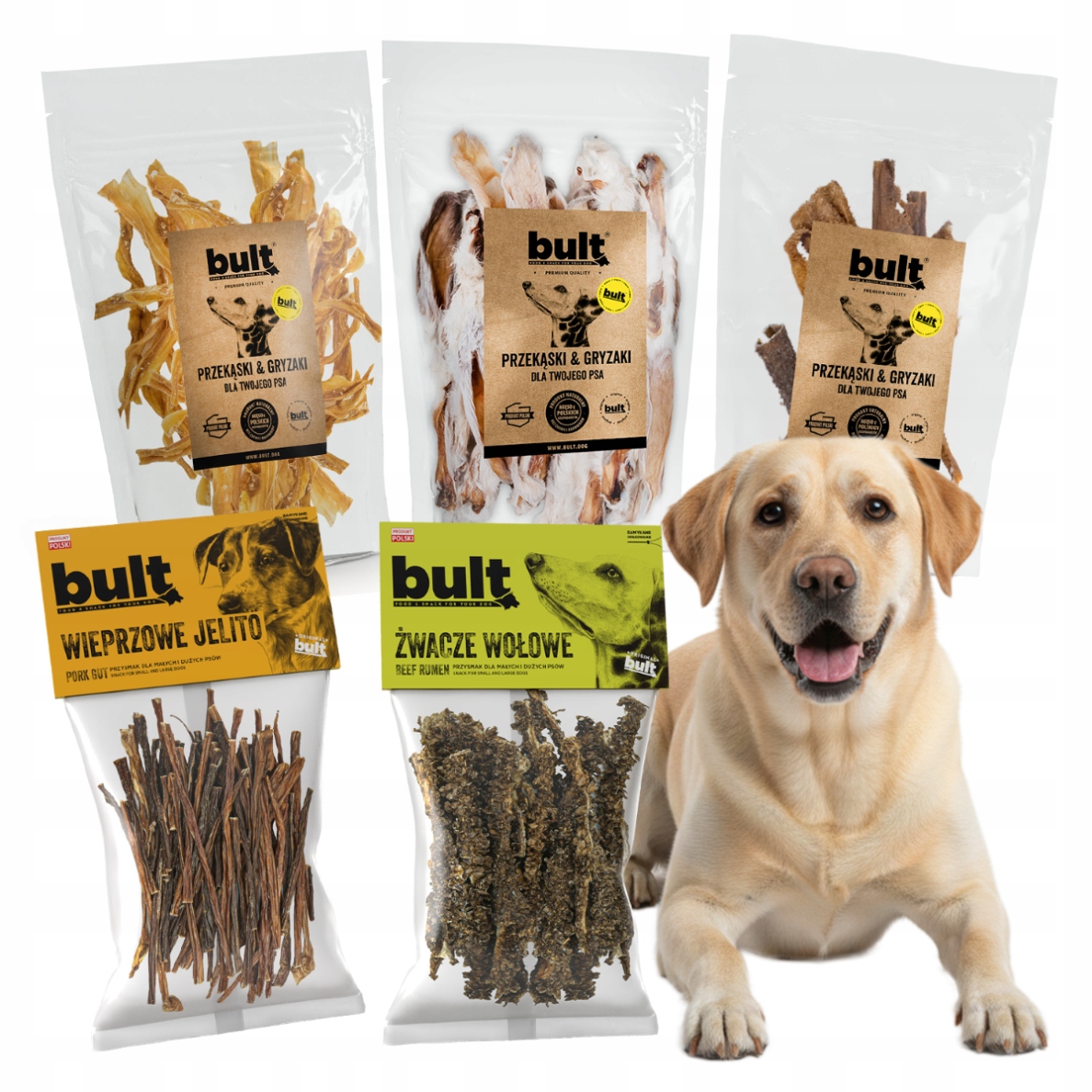 Levně Přírodní Kousátko Pro Psa Citlivý trávicí systém Sušené Pochoutky Bult