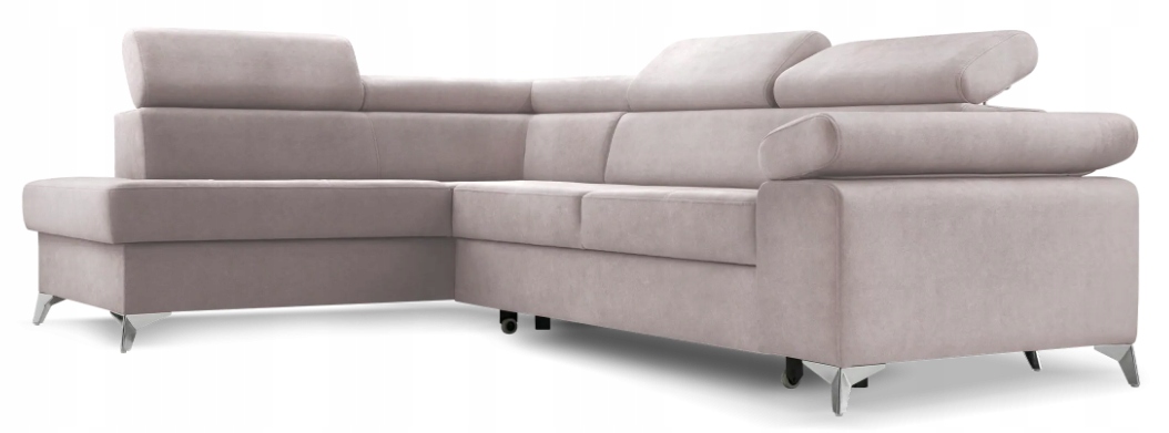 Rohová Sedací Souprava Madrid nastavitelné opěrky hlavy Růže V10 Výrobce Lewa