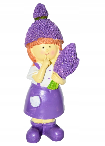 

Figurka Lawendowa Dziewczynka (polyresing) H15CM