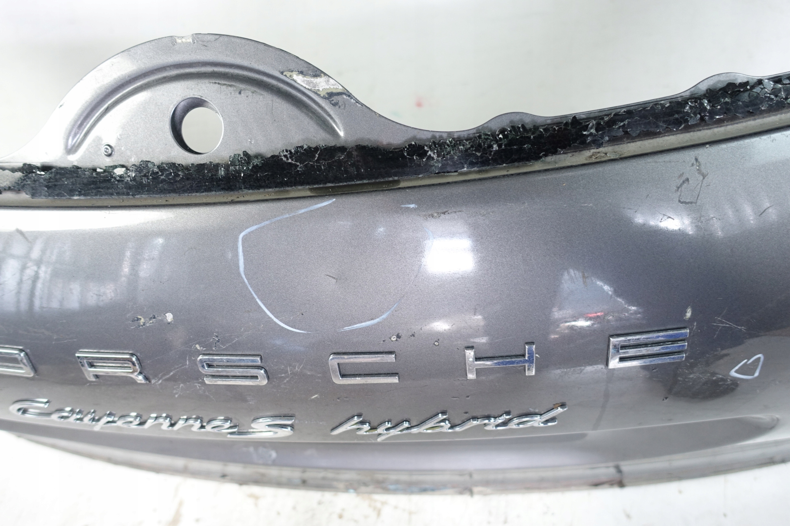 PORSCHE CAYENNE II 7P5 2010- trunk door boot rear part rear