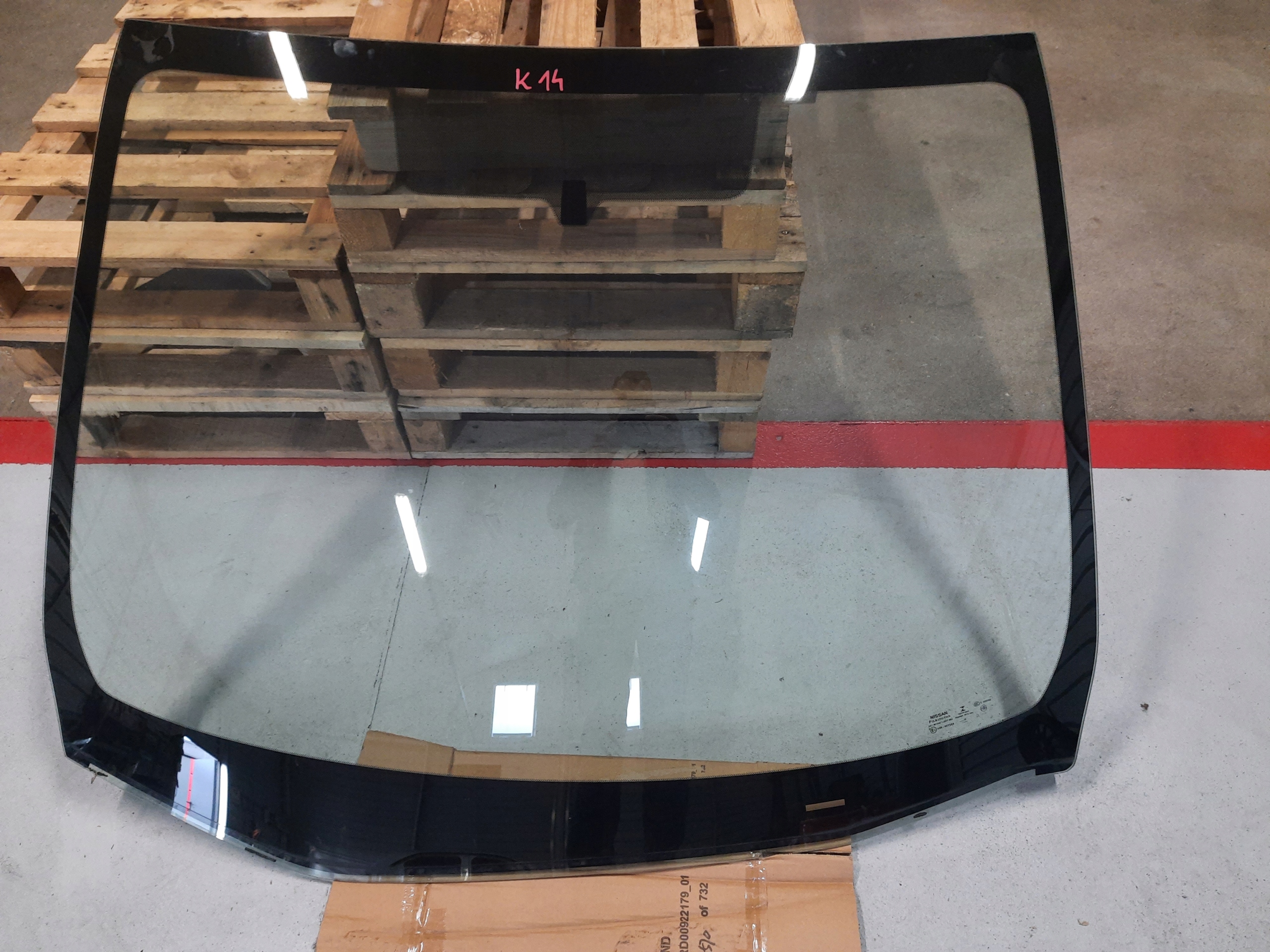 SZYBA PRZEDNIA CZOŁOWA NISSAN MICRA K14 2018R