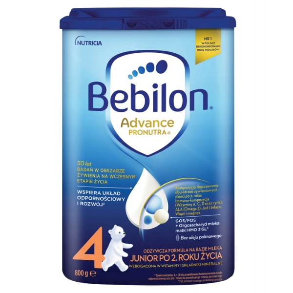 Bebilon 4 Pronutra-Advance mleko następne 800g Kod producenta 5900852011702