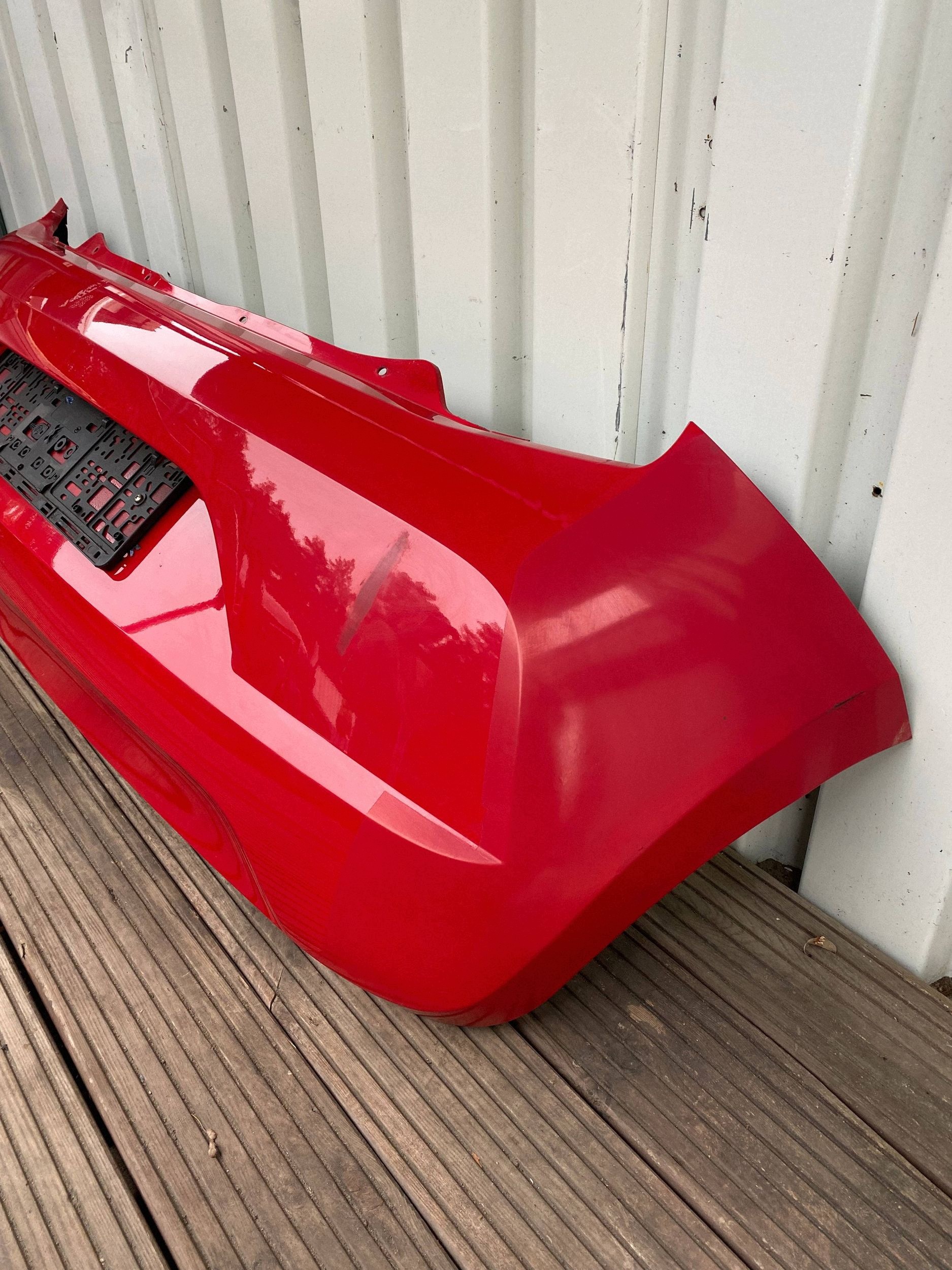 SEAT MII komplet stoßstange heck hinten 1SL807421 roter LY3D