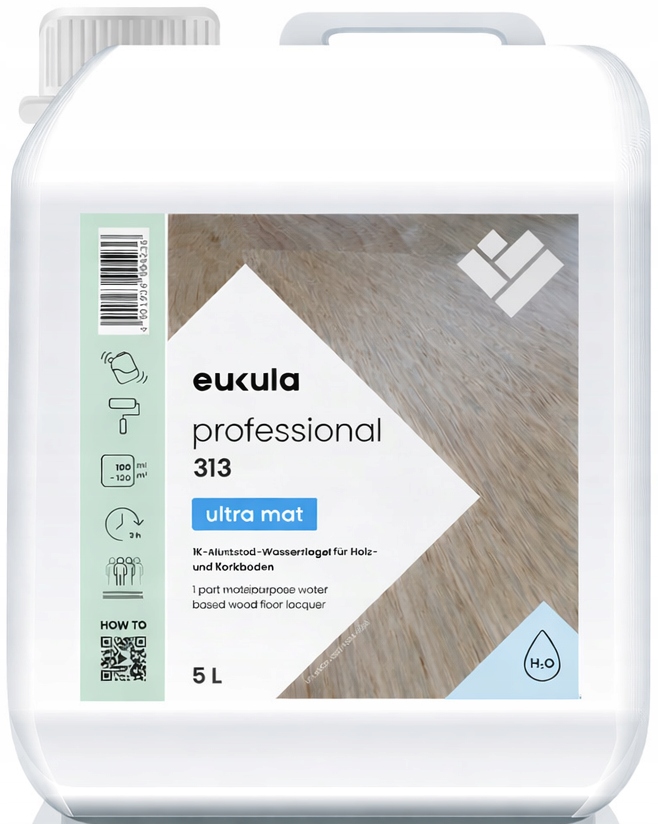 Eukula Professional 313 Ultramat 5L vrchní lak na dřevo
