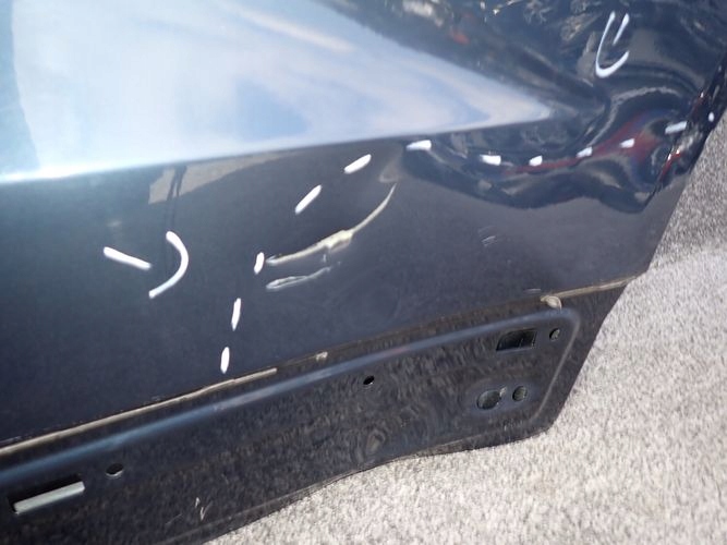 VOLVO XC60 16- door left rear. rear part