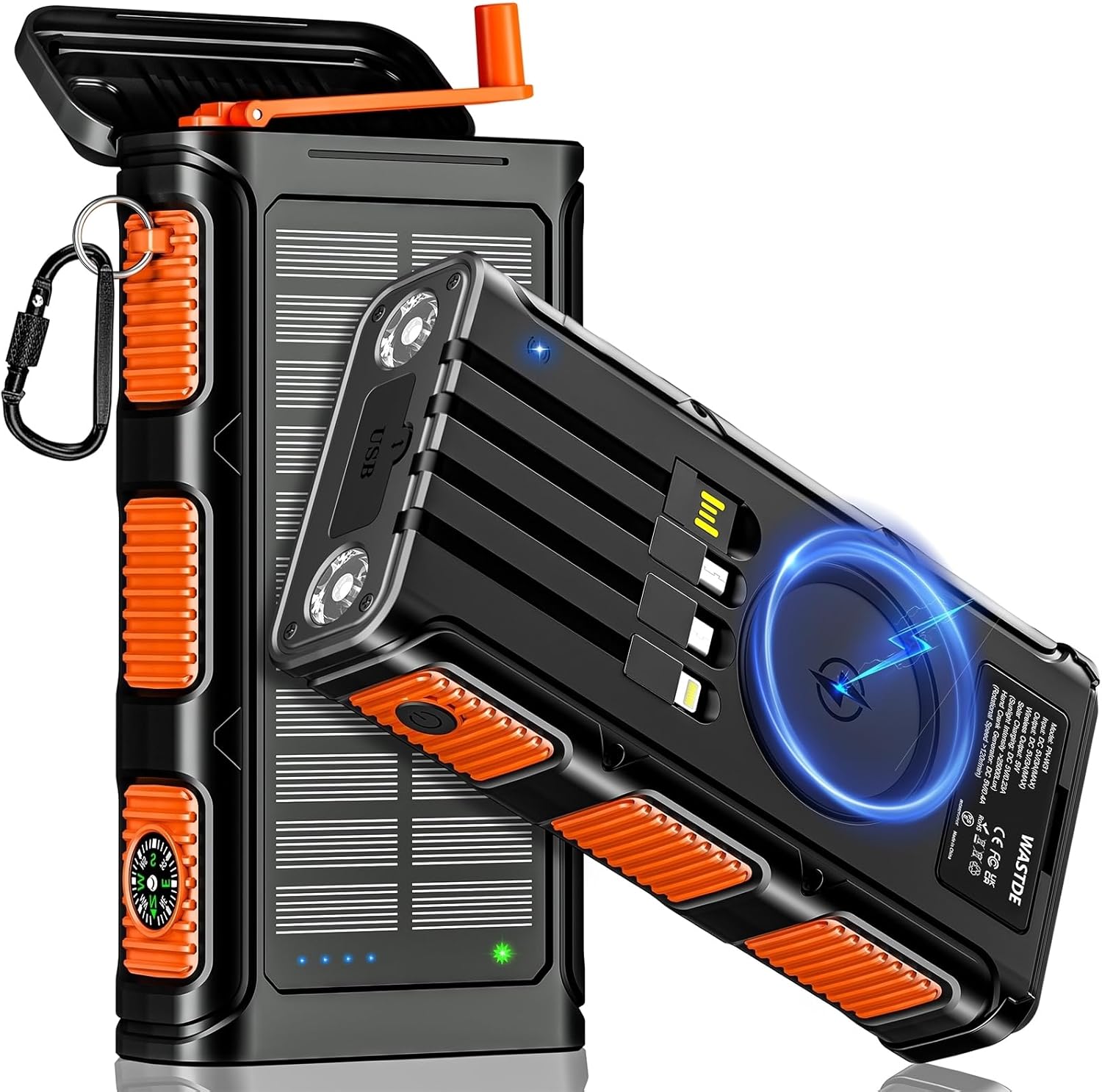 Powerbank 26800 mAh pomarańczowy