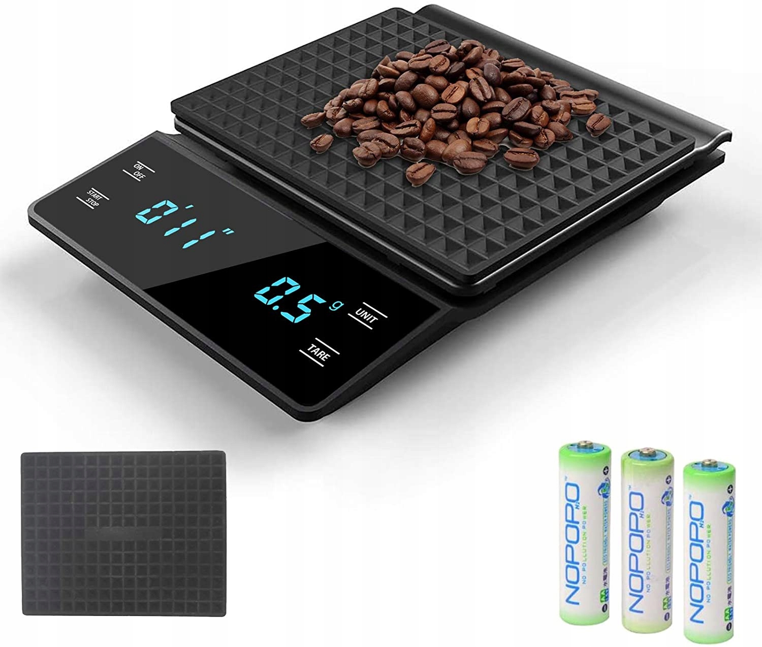 

3kg/0.1g Waga Kuchenna Kawa Elektroniczna Timer