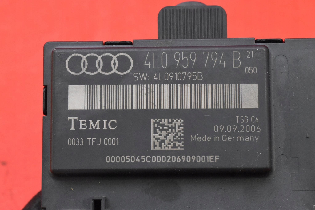 control unit module door right rear part 4L0959794B AUDI Q7 4L 05-09