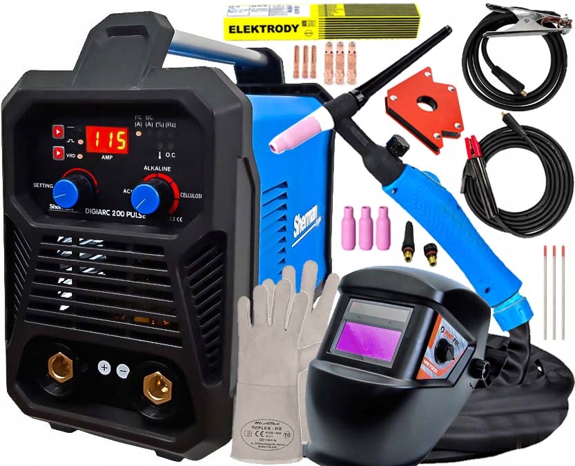 Spawarka Elektrodowa Z Pulsem Digiarc 200A 230V