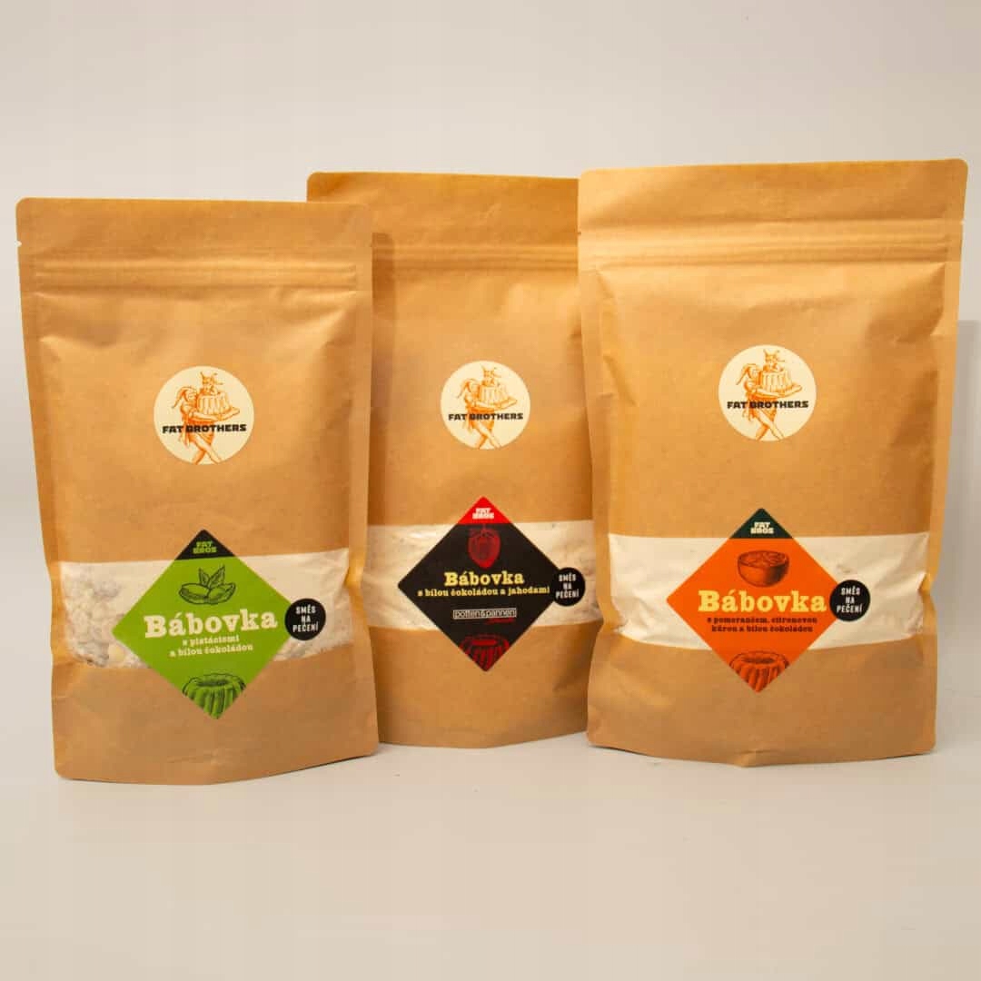 Levně Bábovkové trio s bílou čokoládou směsi na pečení