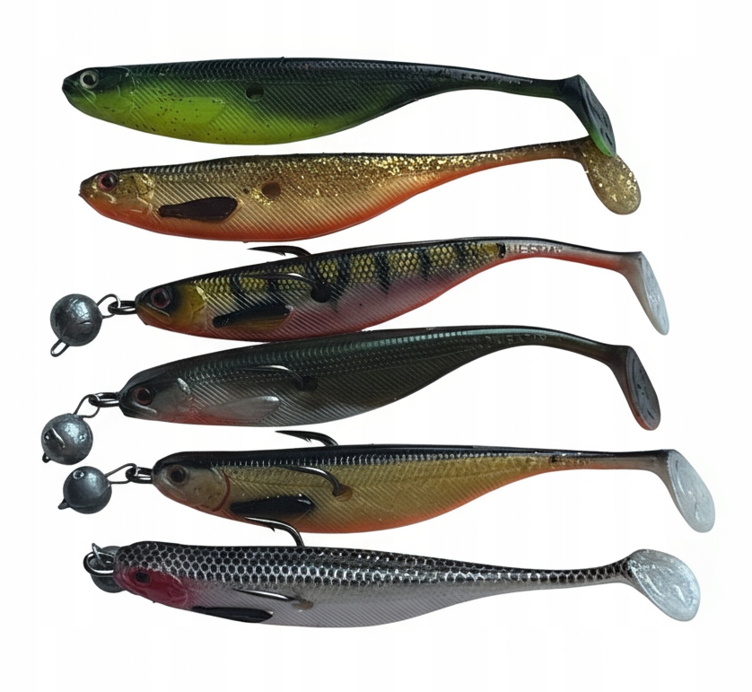 Westin ShadTeez Hollow 12cm Zestaw uzbrojony podwójna kotwica czeburaszka