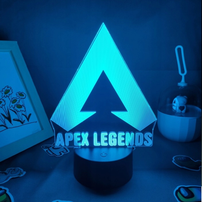 Lampka Nocna Apex Legends 16 kolorów LED PLEXIDO Kod producenta Lampa biurkowa stołowa stół biurko LED