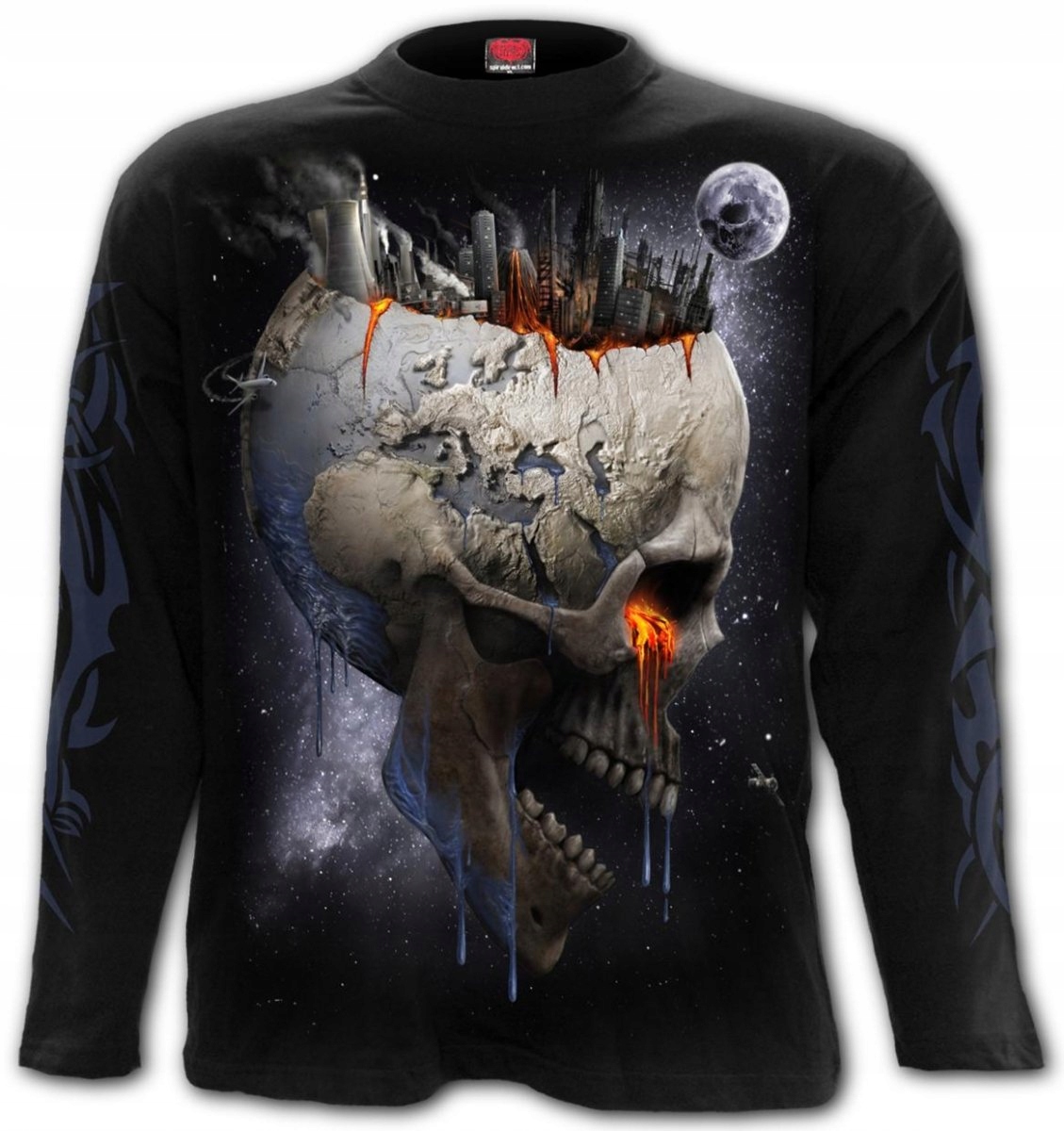 Dead World Tričko s dlouhým rukávem Spiral M
