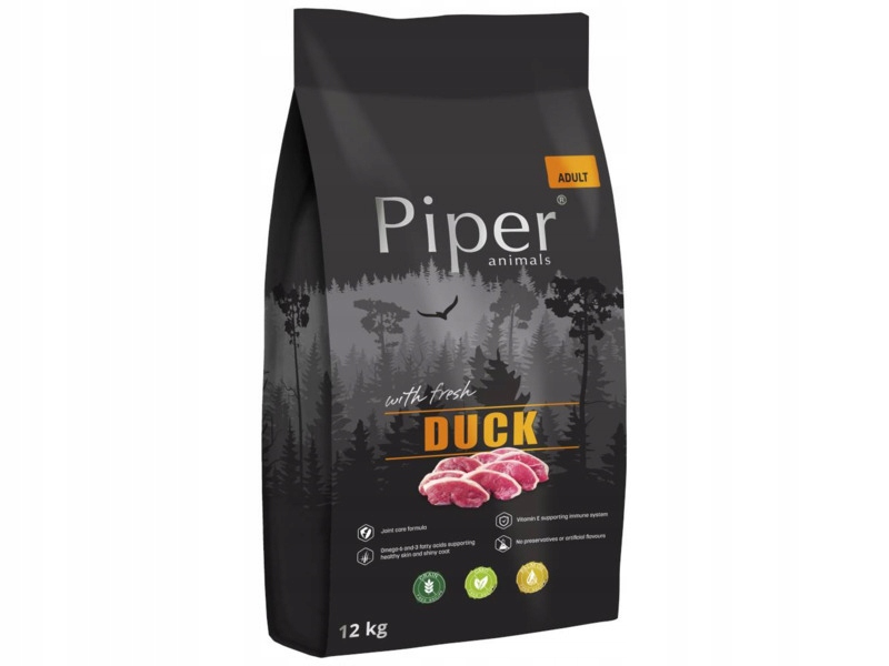 Karma dla psa Piper Animals Kaczka 12 kg