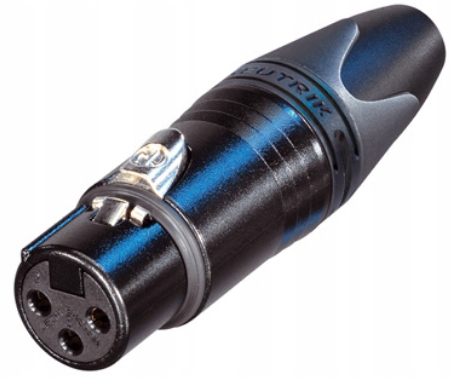 Wtyk Neutrik NC3FXX-BAG Xlr Mikrofonowy Żeński