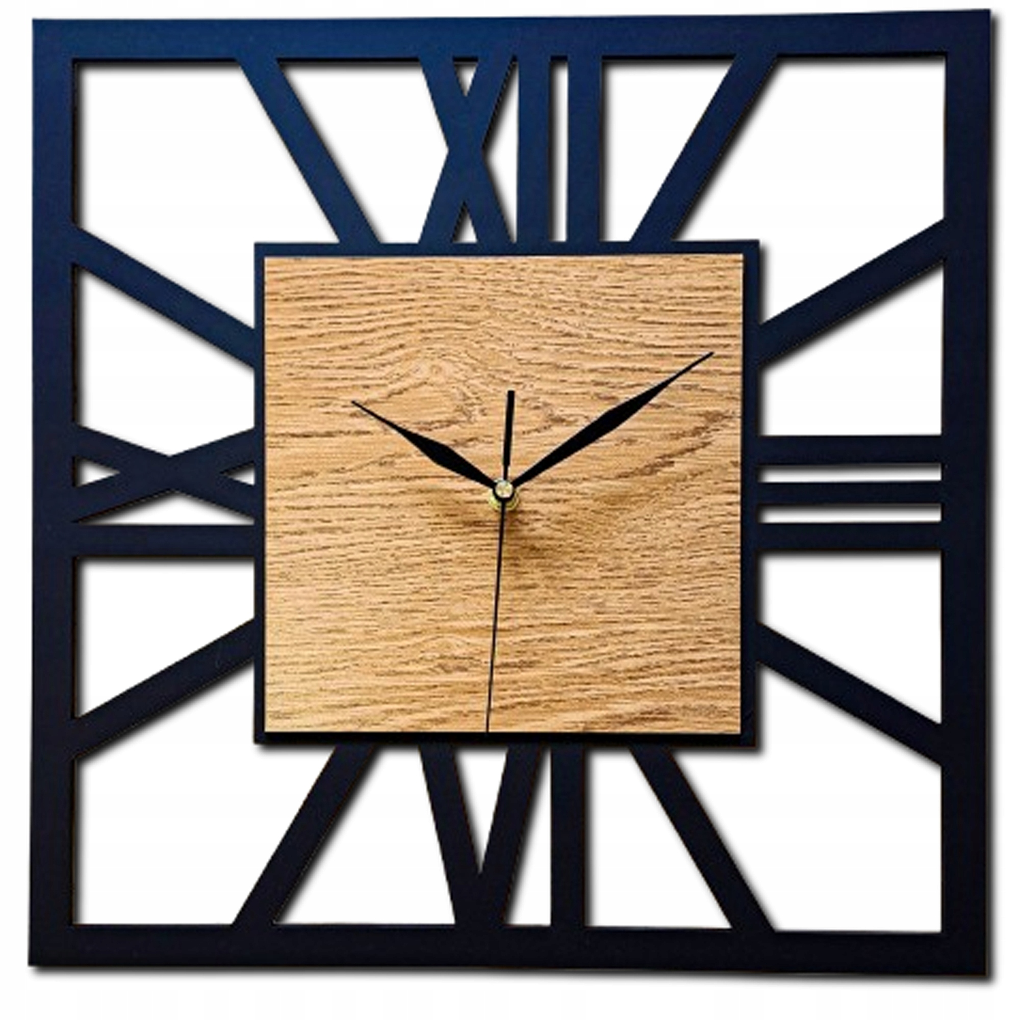 Velký Nástěnný Hodinový Stroj Do Obývacího Pokoje, Klasický, Římský, Dřevěný, Vintage, Tichý