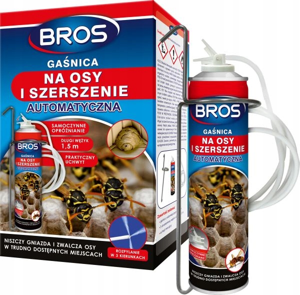 

Gaśnica Na Osy I Szerszenie 400ML Automatyczna